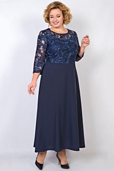Платье Tricotex Style 109 17 темно-синий
